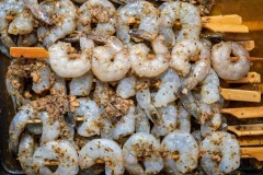 Shrimp-skewers